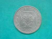 1044 - Moçambique: 5$00 escudos 1935 prata, por 12,00
