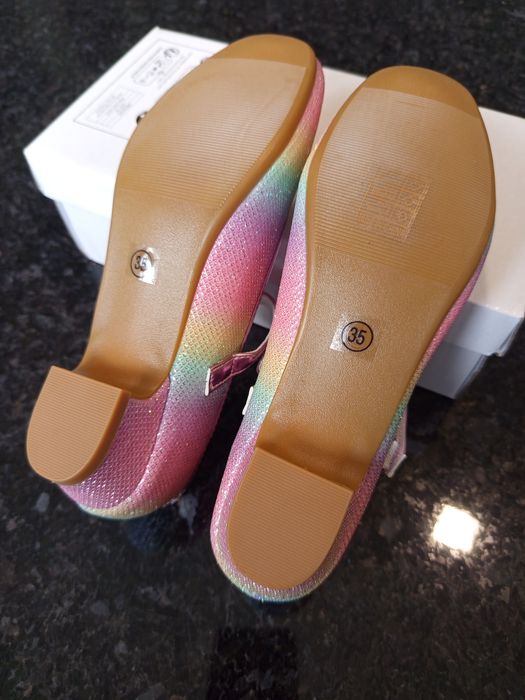 Sapatos de menina multicor