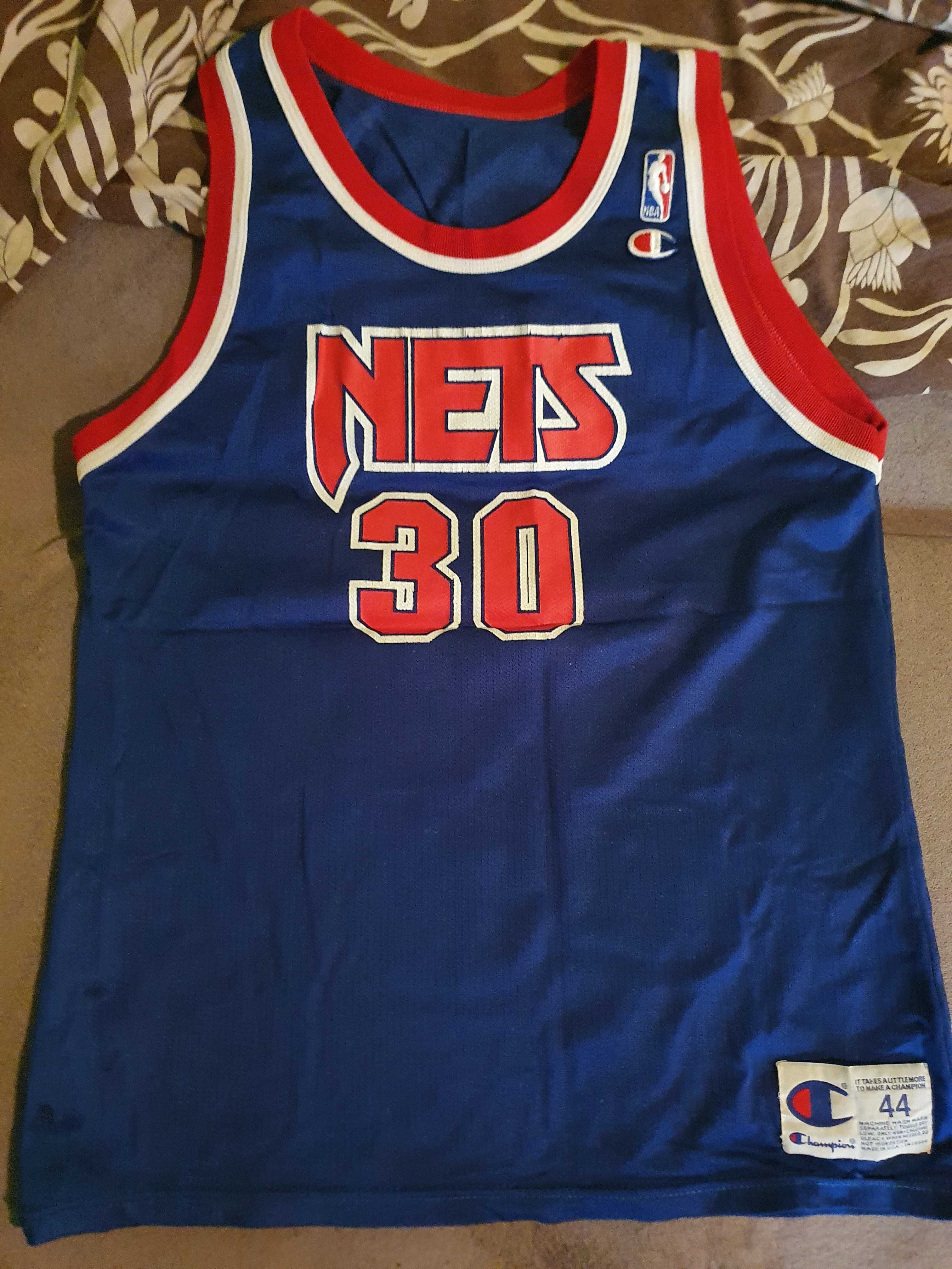 Champion NBA Champion NBA NEW jersey NETS  Kerry Kittles 30 RARE