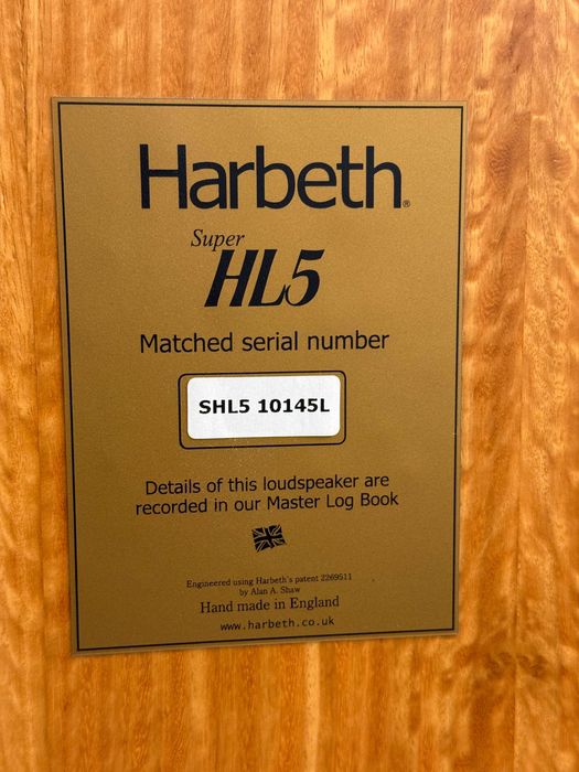 ‼️Скидка на Halloween‼️ Hi End акустика Harbeth Super HL5 Radial титан