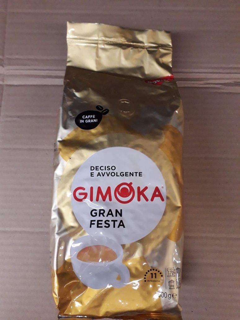 Gimoka Gran Festa кофе в зернах 1 кг