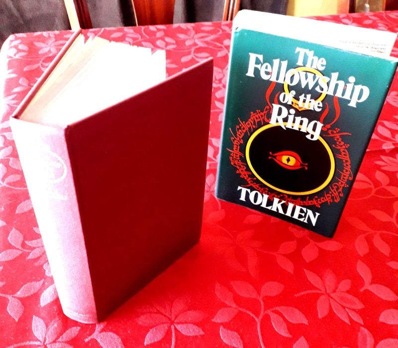 J R R Tolkien - Trilogia Senhor dos Anéis - Allen & Unwin 1973/78 ENG