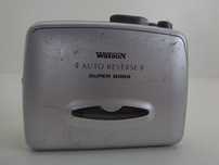 Walkman Watson na kasety używany retro srebrny