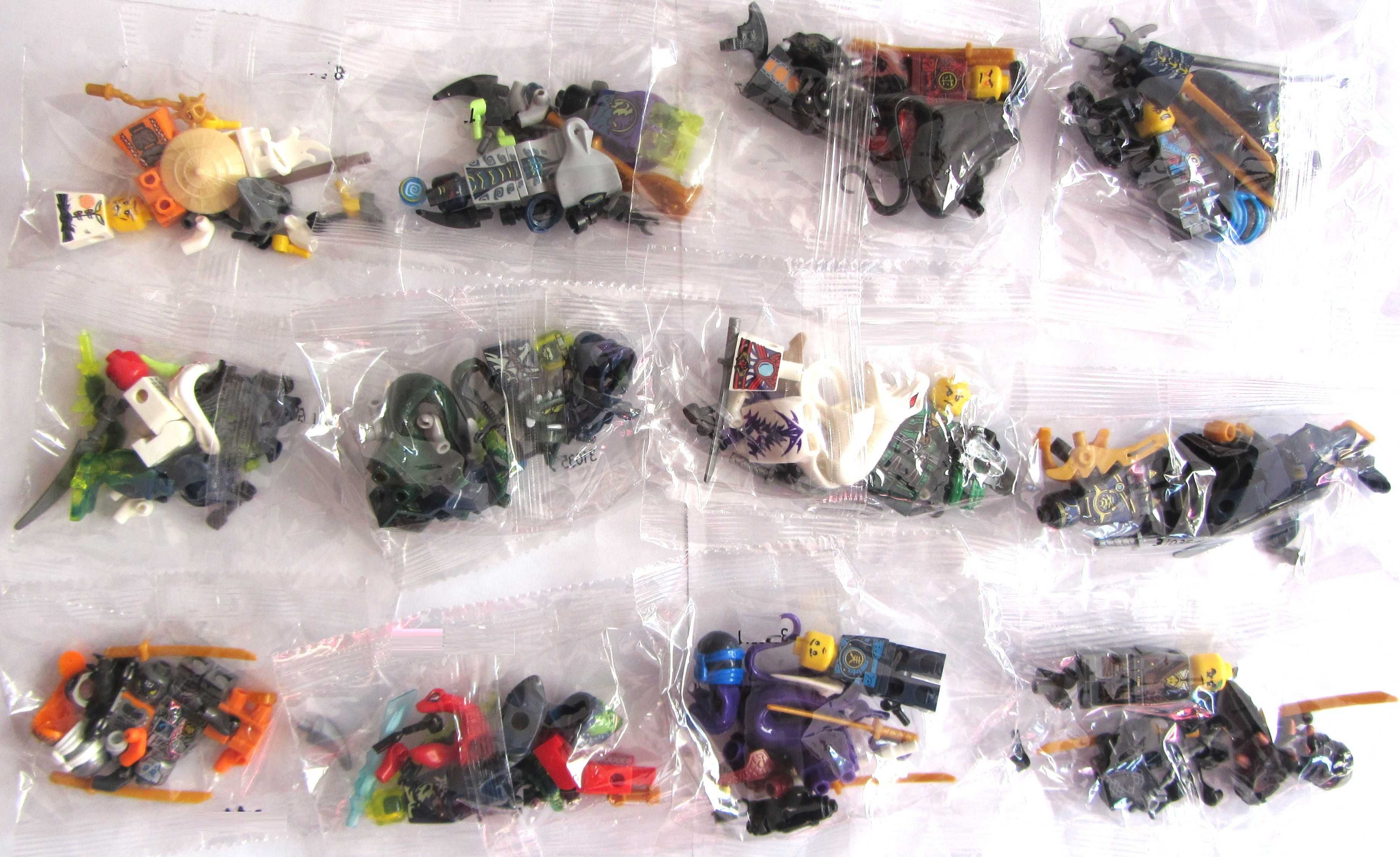 Bonecos minifiguras Ninjago nº62 (compatíveis com Lego)