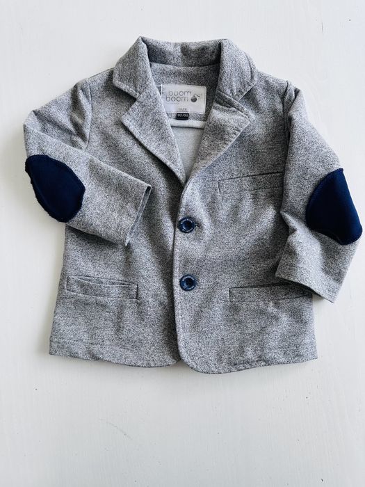 Garnitur marynarka kamizelka spodnie z dresówki 92-9cm 2-3lata #1999