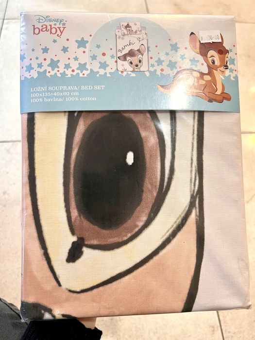 Pościel niemowlęca Bambi Disney 100x135 cm
