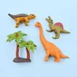 Zestaw gumki do ścierania puzzle Dinosaurs 2 Iwako blister,150x90 mm