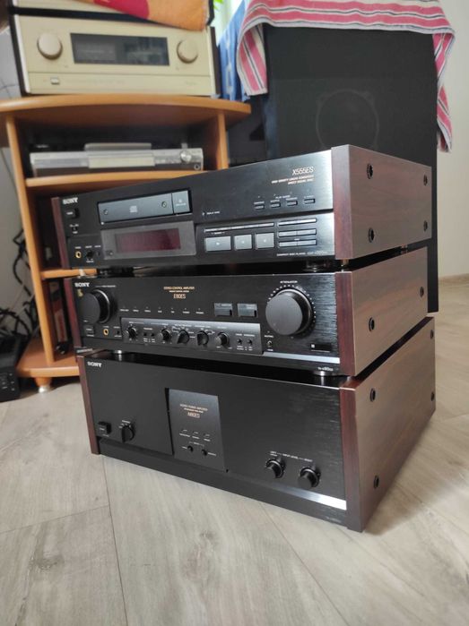 Zestaw Sony TA-N 80 ES, TA-E 80 ES, CDP-X555ES