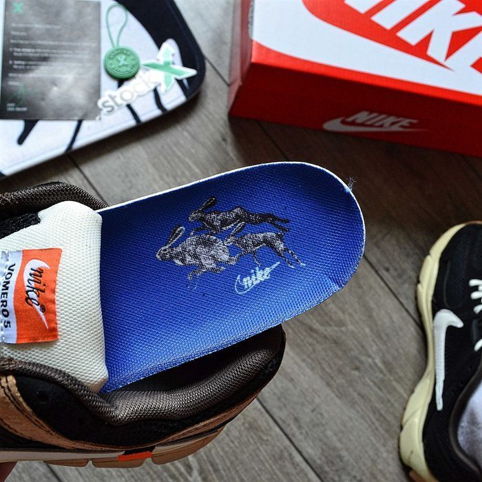 Мужские кроссовки NIKE ZOOM VOMERO 5 OFF-WHITE 'BLACK' 41-45