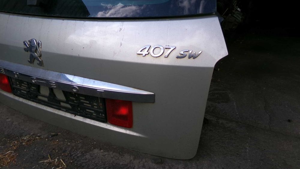 Wrz5 Klapa tylna bagażnika peugeot 407sw KCVD wysyłka