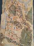 Warhammer mapa Bretonii 85x58