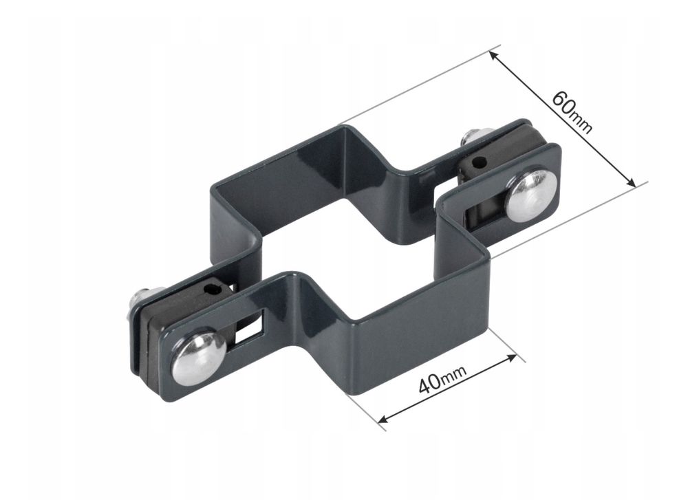 Obejmą słupka przelotowa 60x40