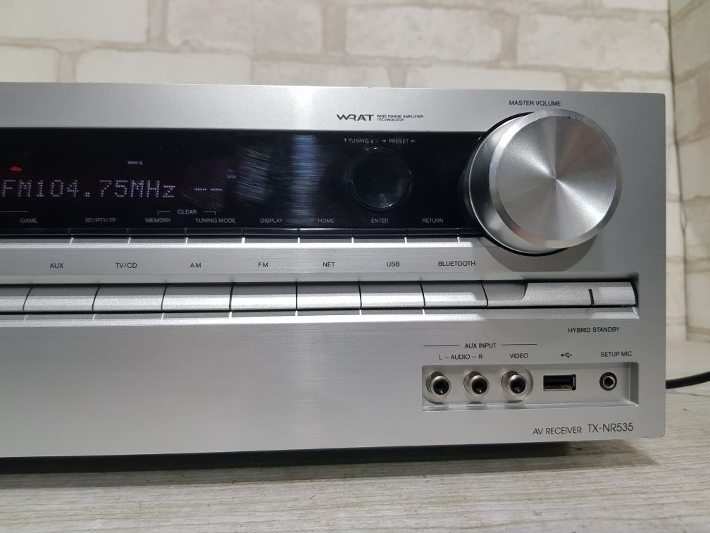 5.2 AV ресивер ONKYO TX-NR535, HDMI, USB, Wi-Fi, Bluetooth, LAN