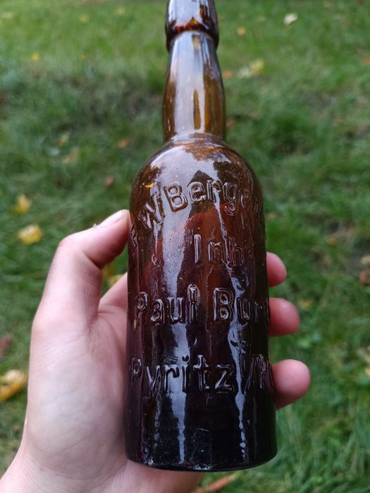 Butelka Bergemann Brauerei, Paul Burde, Pyritz
Pyrzyce