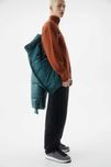 Куртка  pull&bear пуффер л деми  малый вес плечевые шлейки