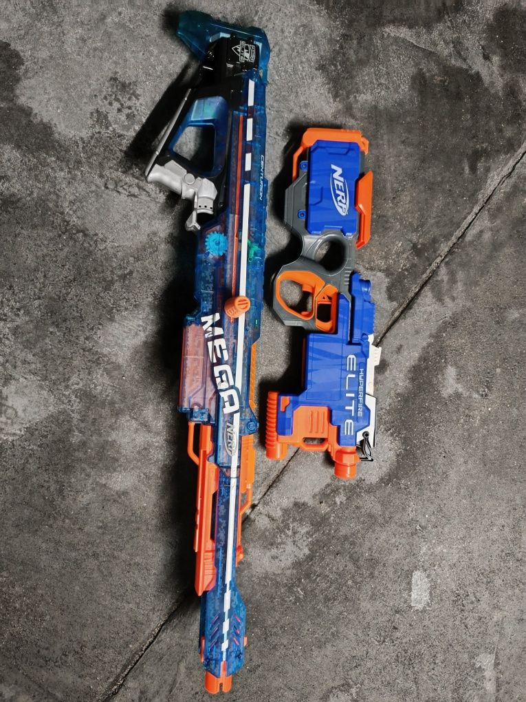Pistolas Nerf usadas