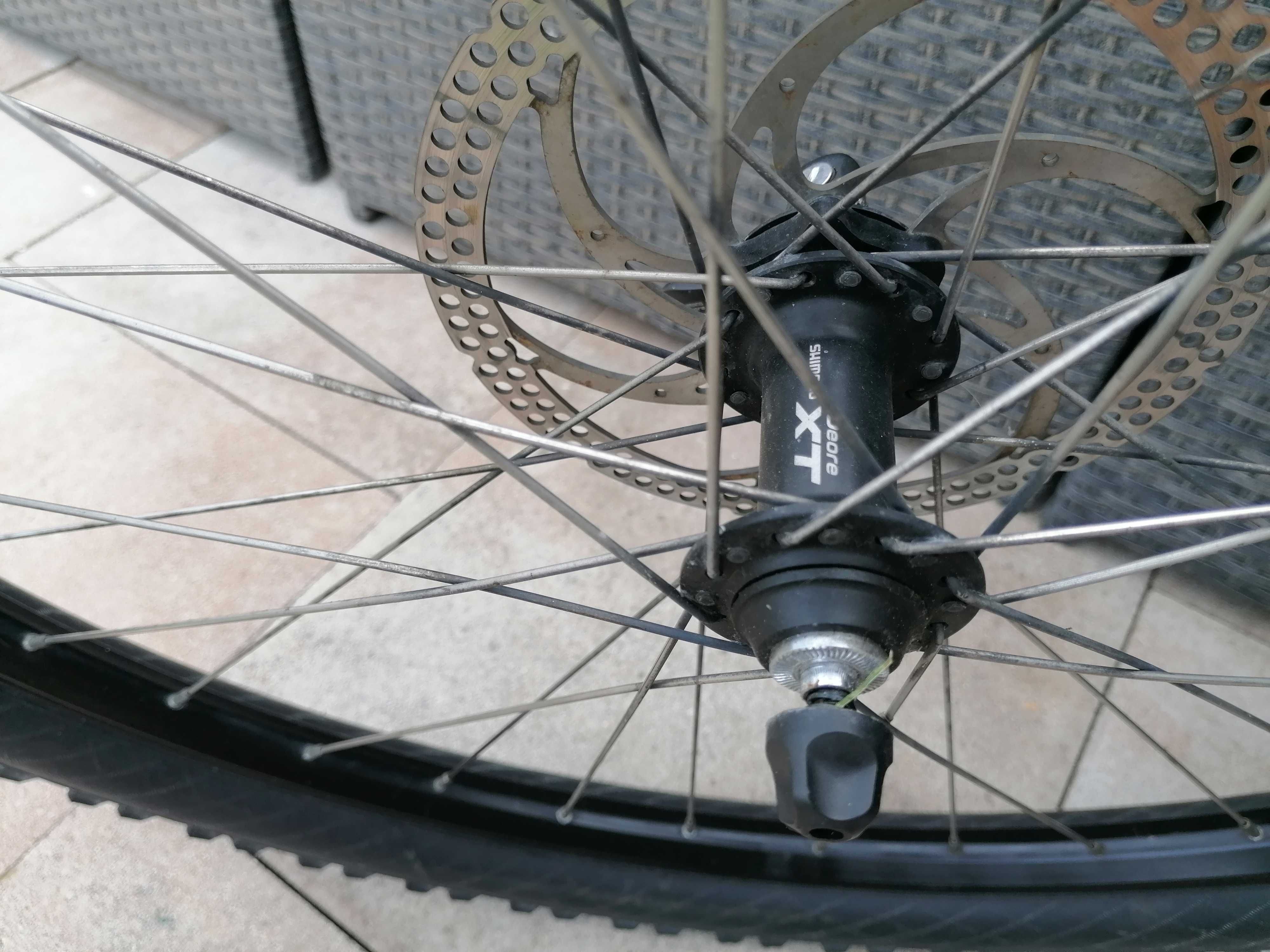 koła 26 do roweru XT + KASETA + hamulce FORMULA KOMPLET tarczowe