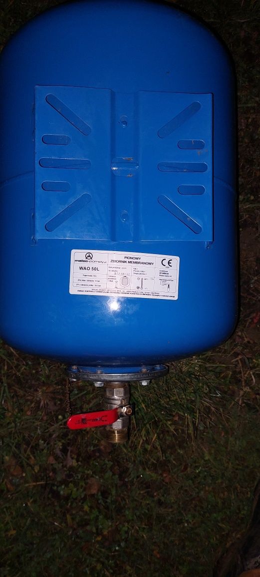 Woda na działce, pompa+hydrofor+zbiornik 700ltr mauzer