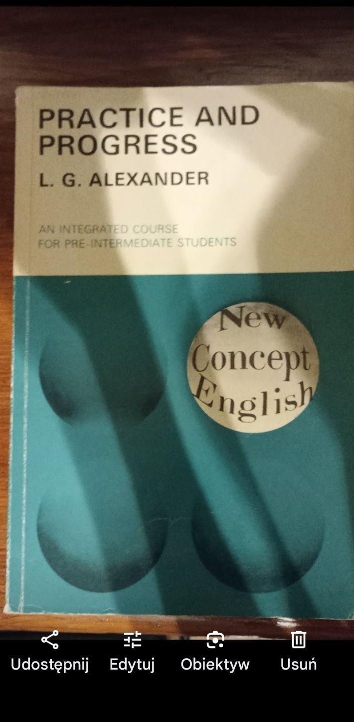 Książka do nauki języka angielskiego Alexander