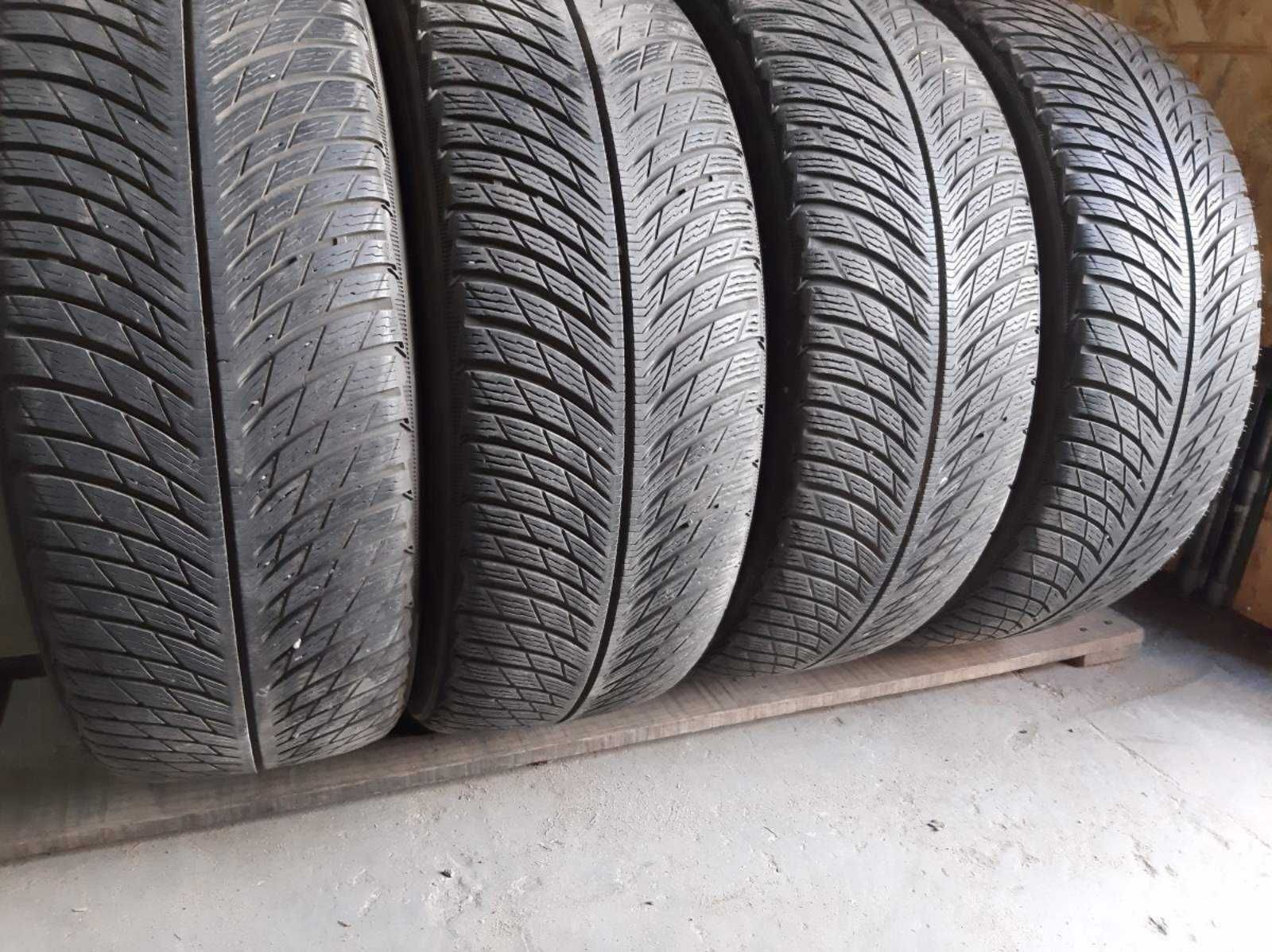 225 55 18 Michelin Pilot  Alpin 5 шины б/у зима