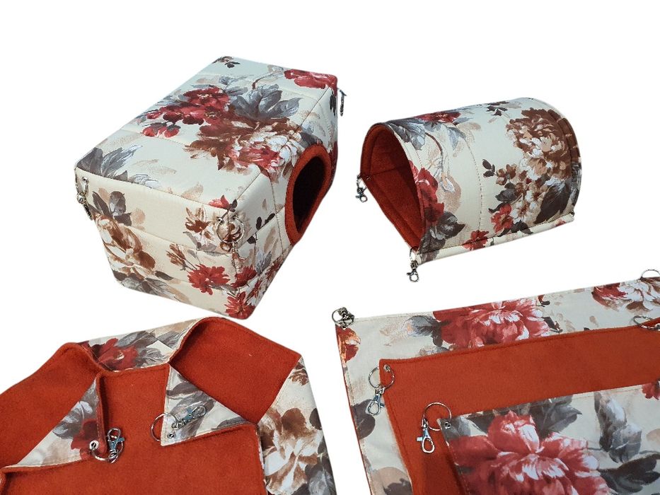 Zestaw komplet mebelków dla gryzoni