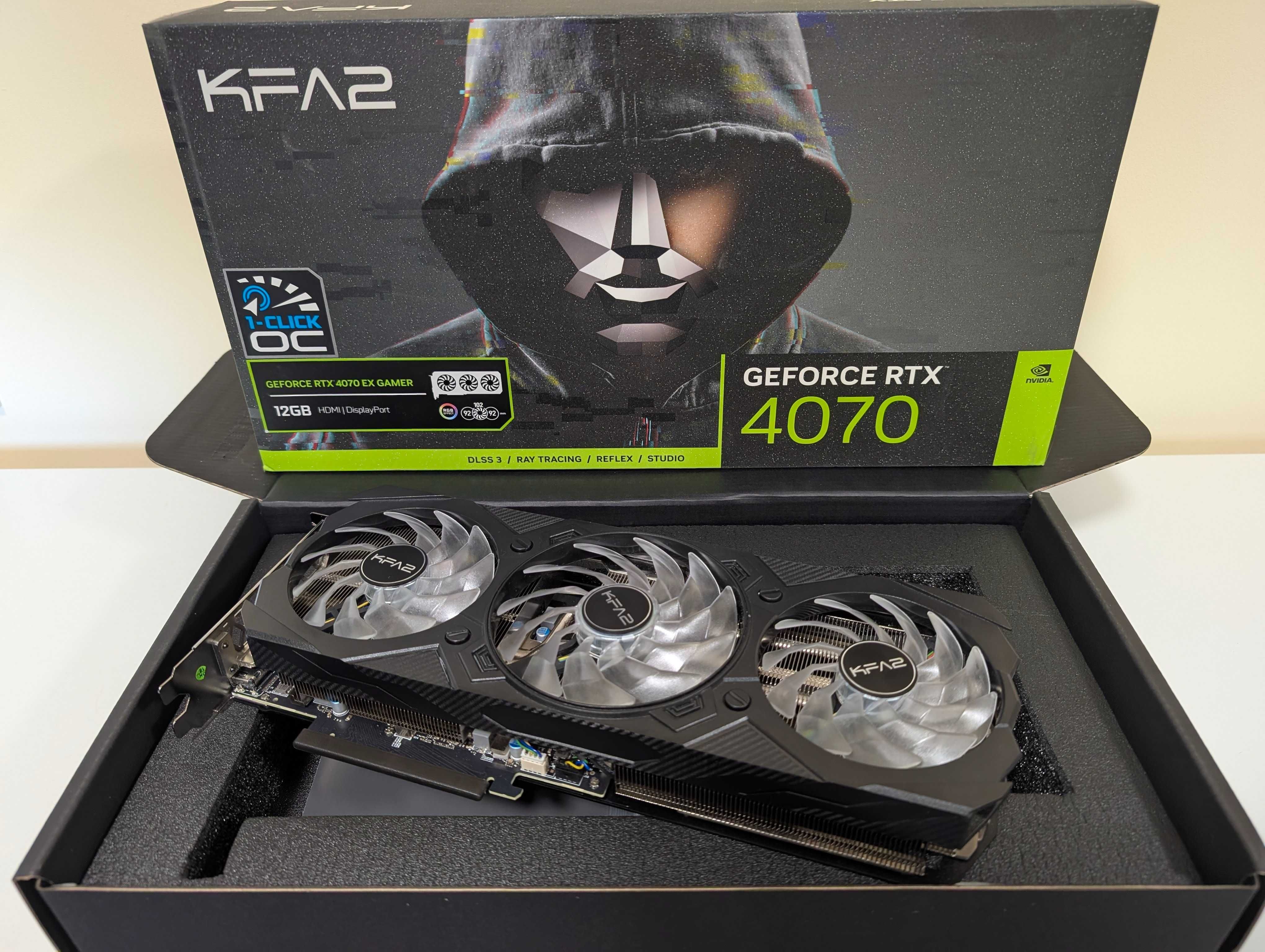 KFA2 RTX 4070 EXGamer 1-Click OC 12GB Gwarancja