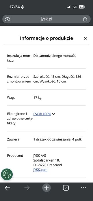 Zestaw do przedpokoju