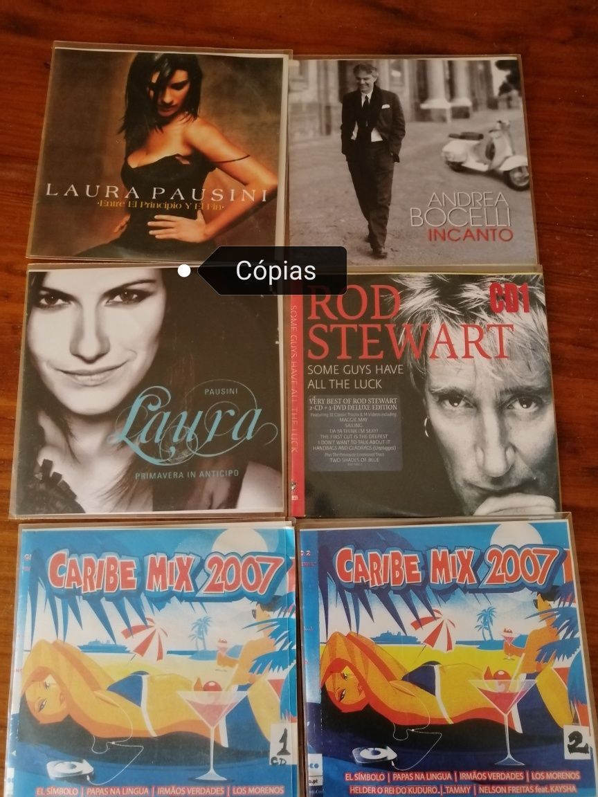 Vinil singles e cds música variada.