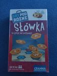 Gra planszowa Słówka to lepsze niż krzyżówka. Gra podróżna.