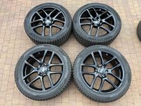 3834. Alufelgi koła 19" Tesla S BYD czarne 8J ET35 5x120 otwór 64mm