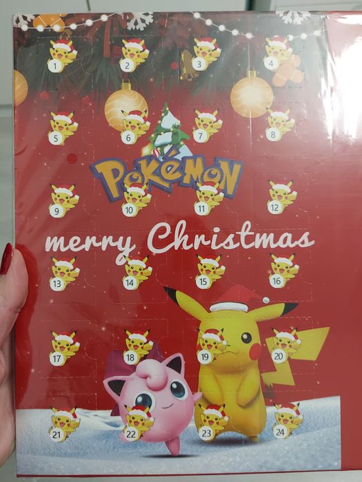 Kalendarz adwentowy pokemon