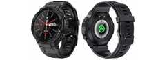 smartwatch zegarek męski czarny sportowy militarny