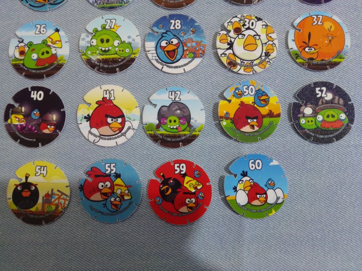 Tazos Angry Birds ( 1' Edição )