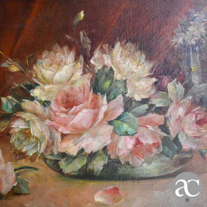 Quadro óleo sobre tela assinado “Gonçalves J.nr”, emoldurado