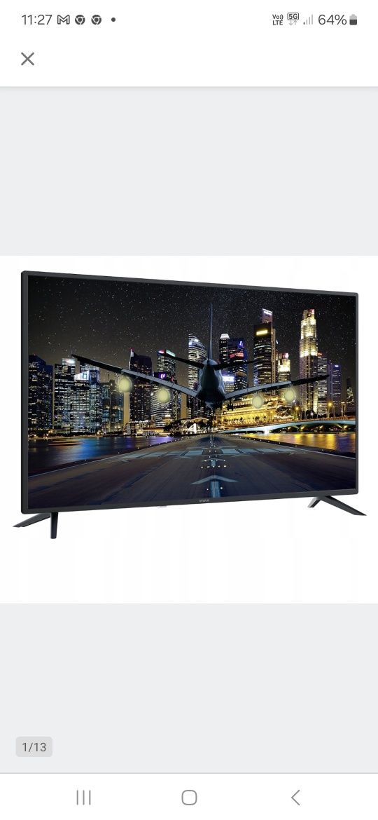 Telewizor Vivax 43" TV Led 43LE115T2S2 DVB-T2/S2 Full HD H.265/HEVC