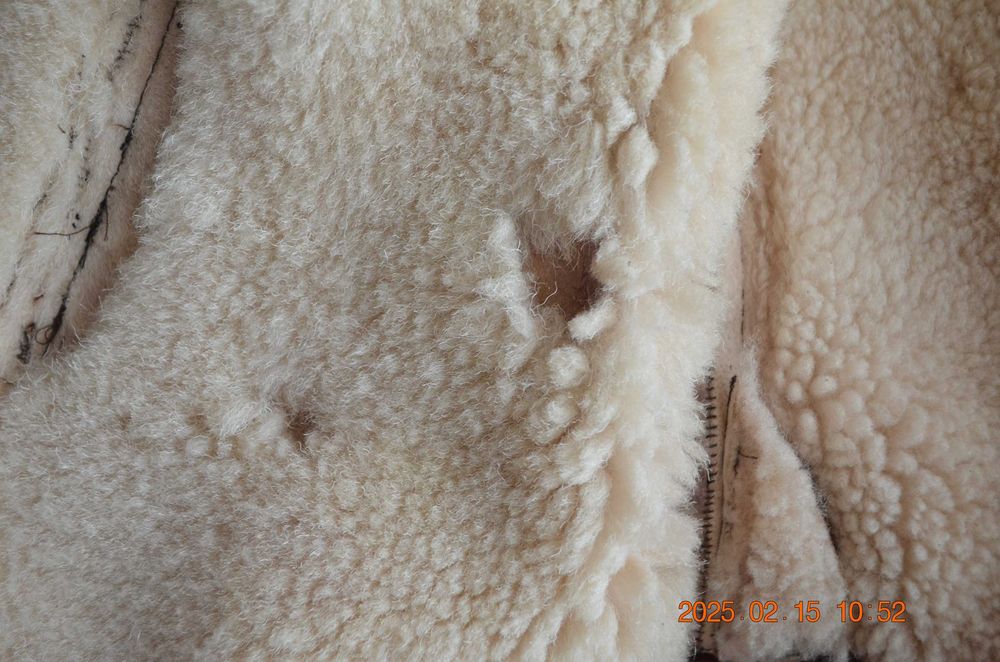 Kożuch męski skórzany / pilotka