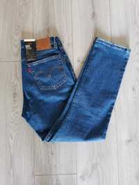 Levi's 501 crop nowe jeansy 27/30 W27 L30