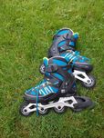 Regulowane rolki oxelo rozm. 38-41 niebieskie