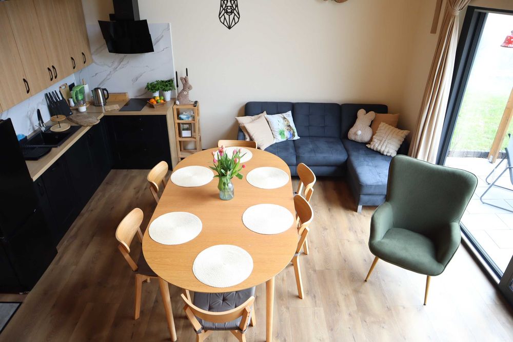 Domek na wynajem Hubertówka w klimatycznym miejscu w Bibiannie