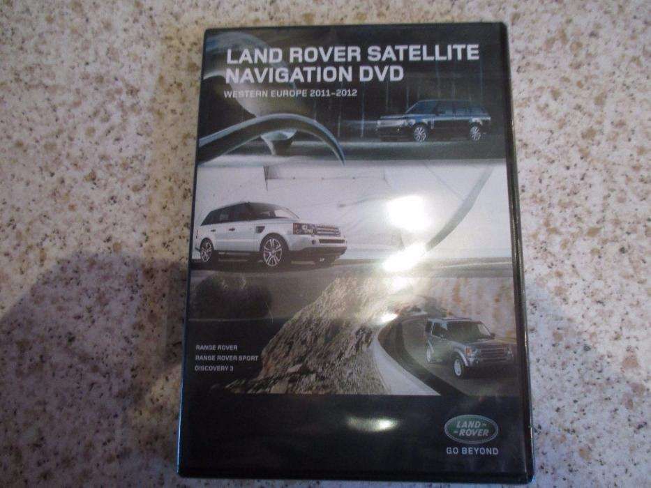 DVD / CD Range / Land Rover - Atualização GPS / Navegação