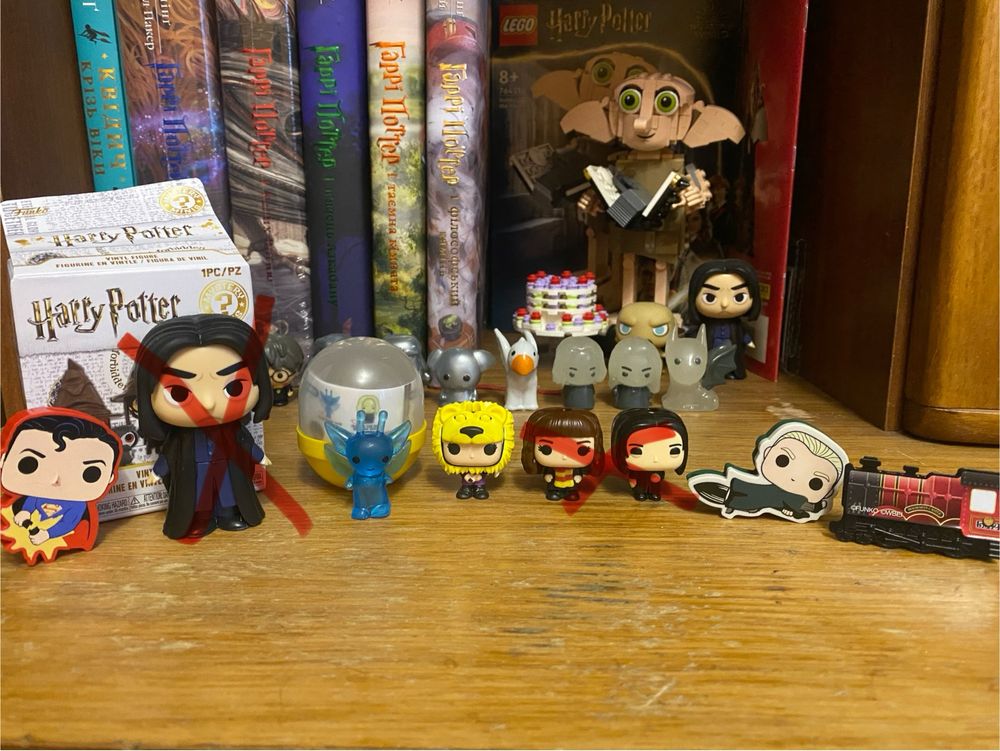 Продам фігурки Гаррі Поттер Kinder Joy, Ooshies,Mystery minis