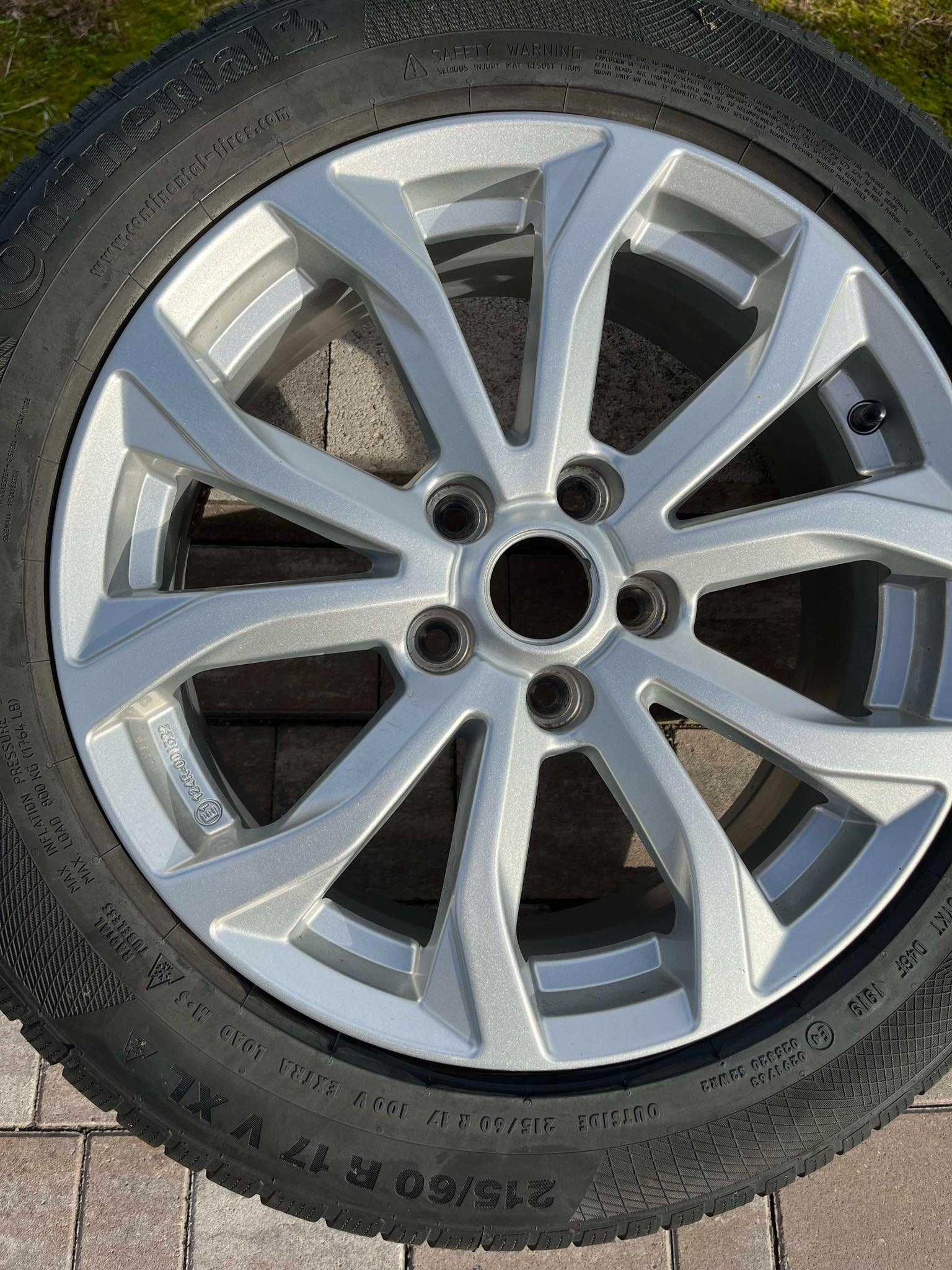 Renault KADJAR koła felgi 215/60R17 100 V XL