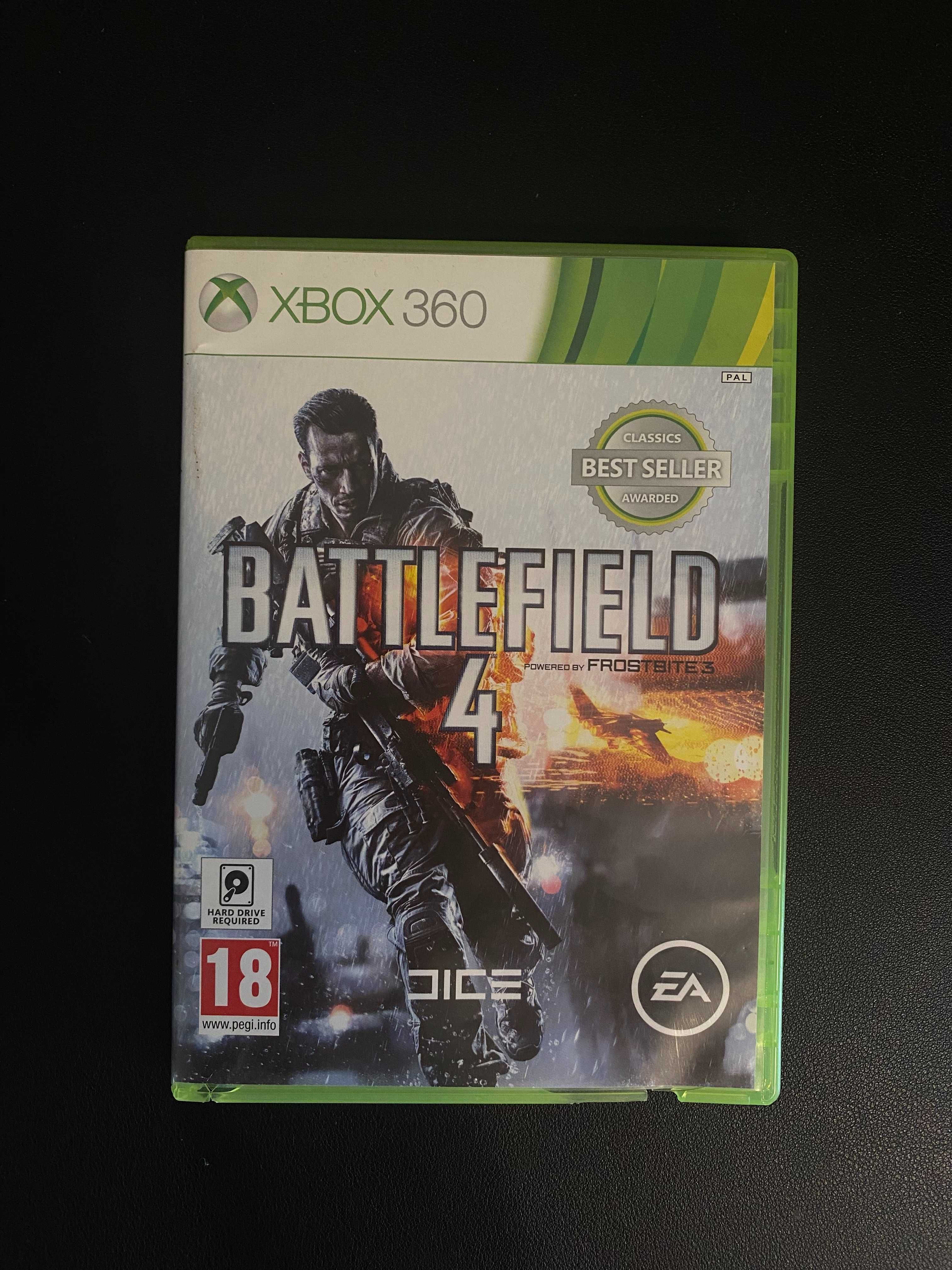 Gra z płytą Battlefield 4 na Xbox360