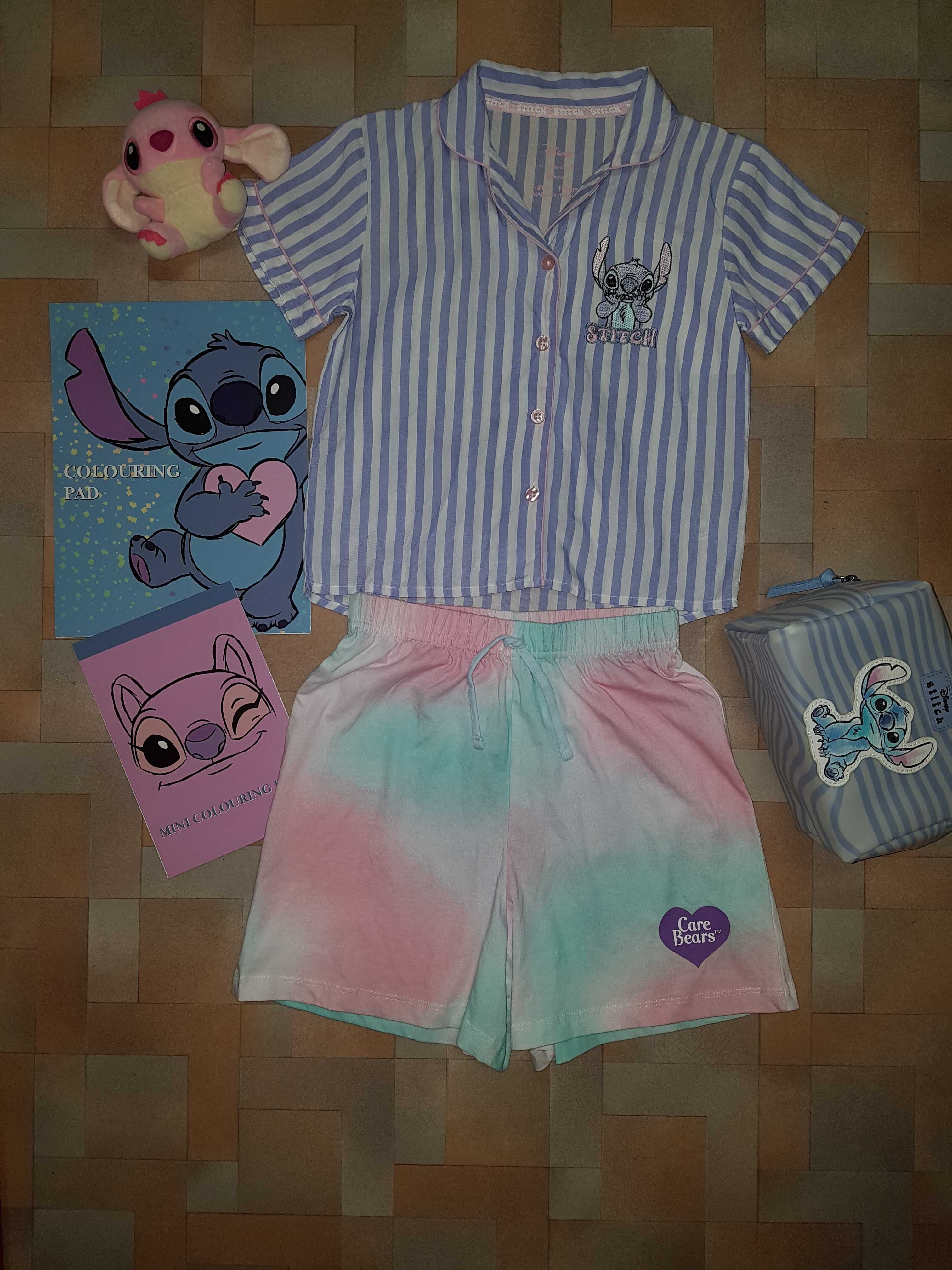 Легкая пижама Disney Стич лето, комплект, Stitch 7-9 лет 128 см