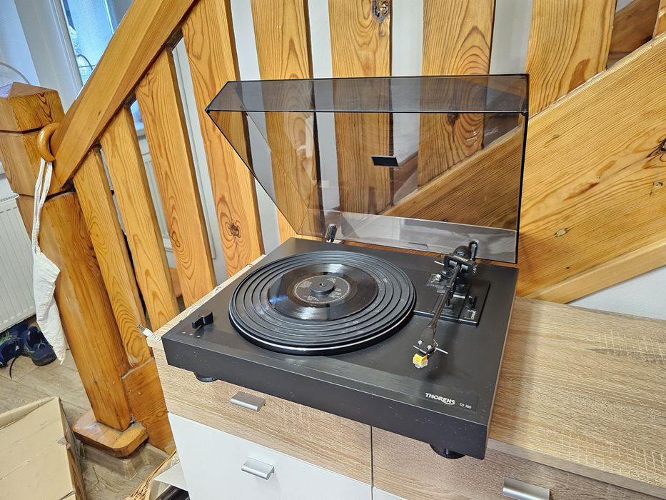 Gramofon Thorens Td 180 zadbany, karton