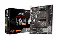 AMD - Motherboard Micro-ATX MSI B450M-A PRO MAX e Cpu Ryzen 5 1600 AF