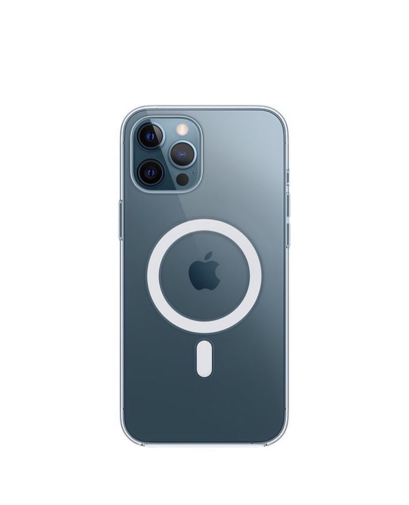 Чехол Clear Case MagSafe iPhone 12  Pro  Max Про Макс Прозрачный