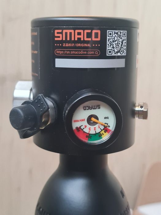 Портативный мини акваланг Smaco S300 Plus 0.5 литра