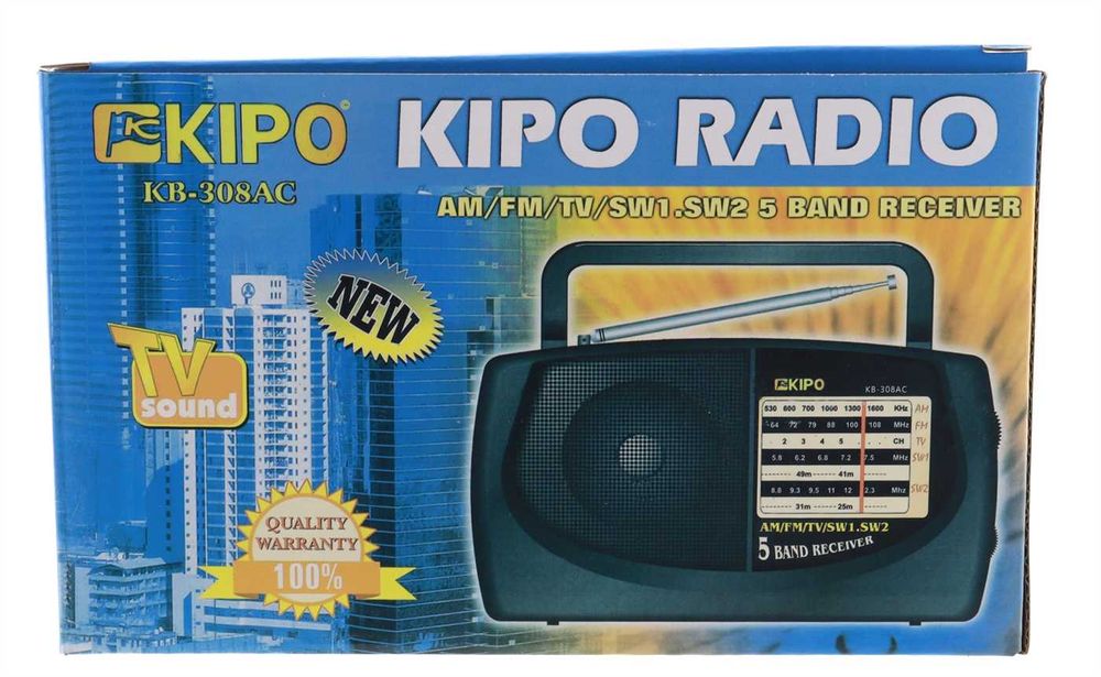 Радіоприймач KIPO 308AC
