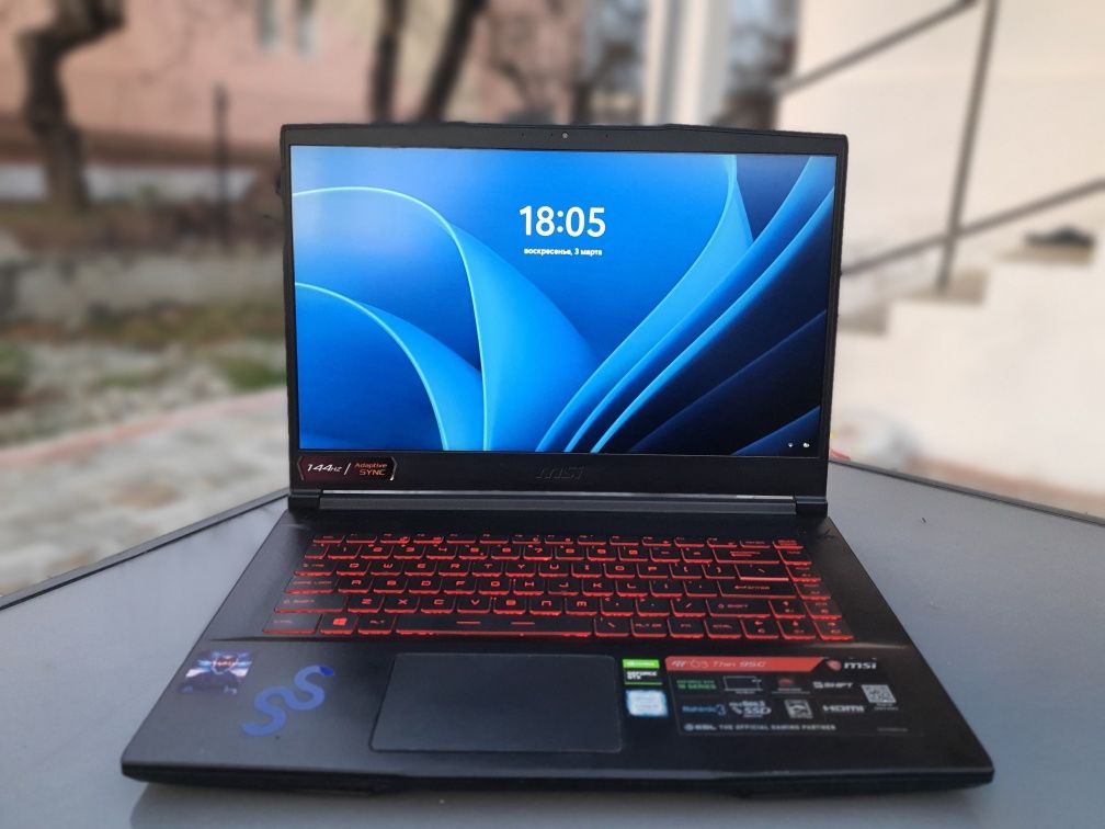 Игровой ноутбук Msi thin gf63 9sg